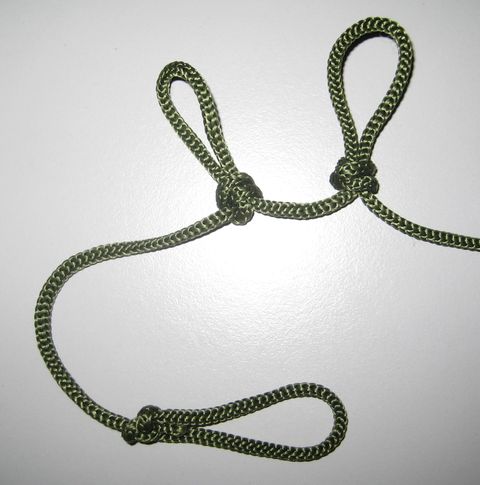 how to tie bowline knot step by step. owline knot, tie two of