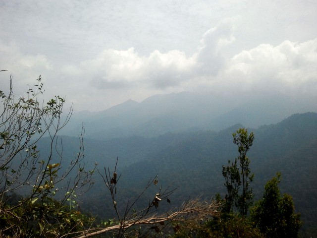 View of Genting Highlands from Rock Garden