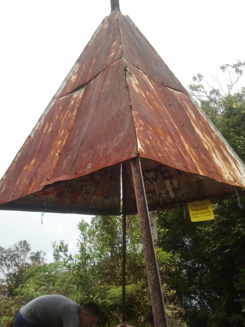 Gunung Bunga Buah's summit
