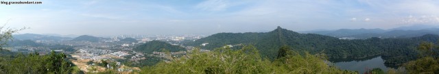Summit view to west