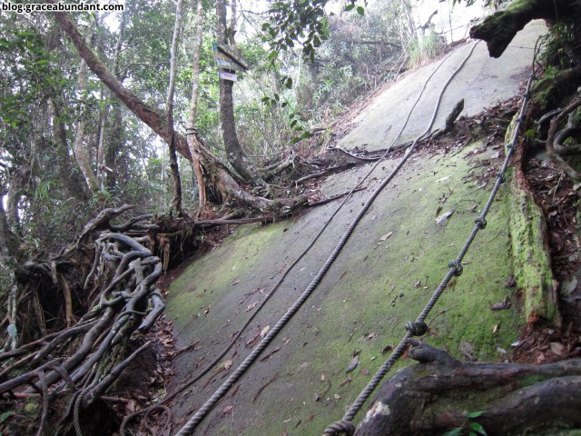 Batu Hampar rockface, 2 of 3